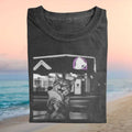 Funny Cat Eating Taco Fast Food Lover Graphic T Shirt - Limotees LLC