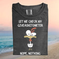 Funny Crazy Chicken Giveashitometer Nope Nothing T Shirt - Limotees LLC