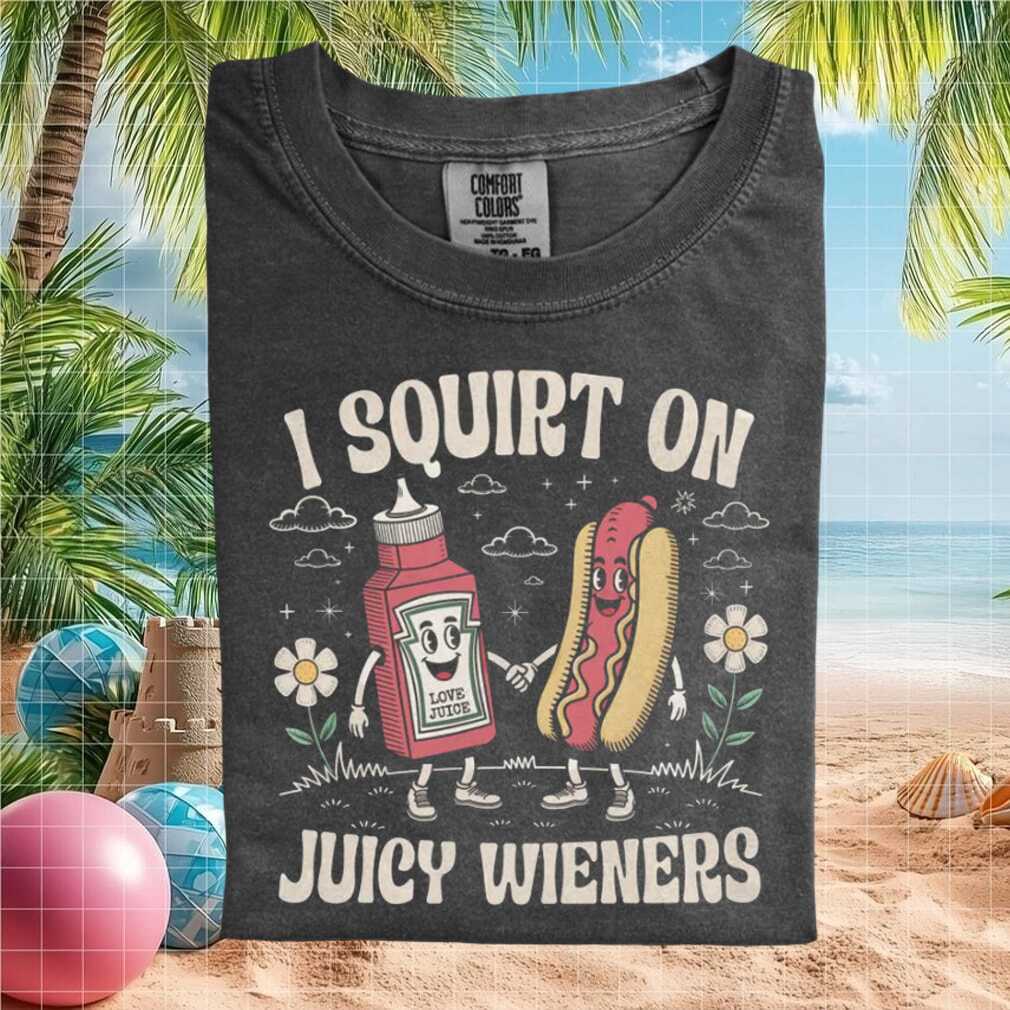 Funny Ketchup And Hot Dog Foodie Couple Retro Graphic T Shirt - Limotees LLC