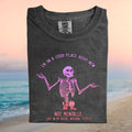 Funny Skeleton Avoiding People Introvert Humor Graphic T Shirt - Limotees LLC