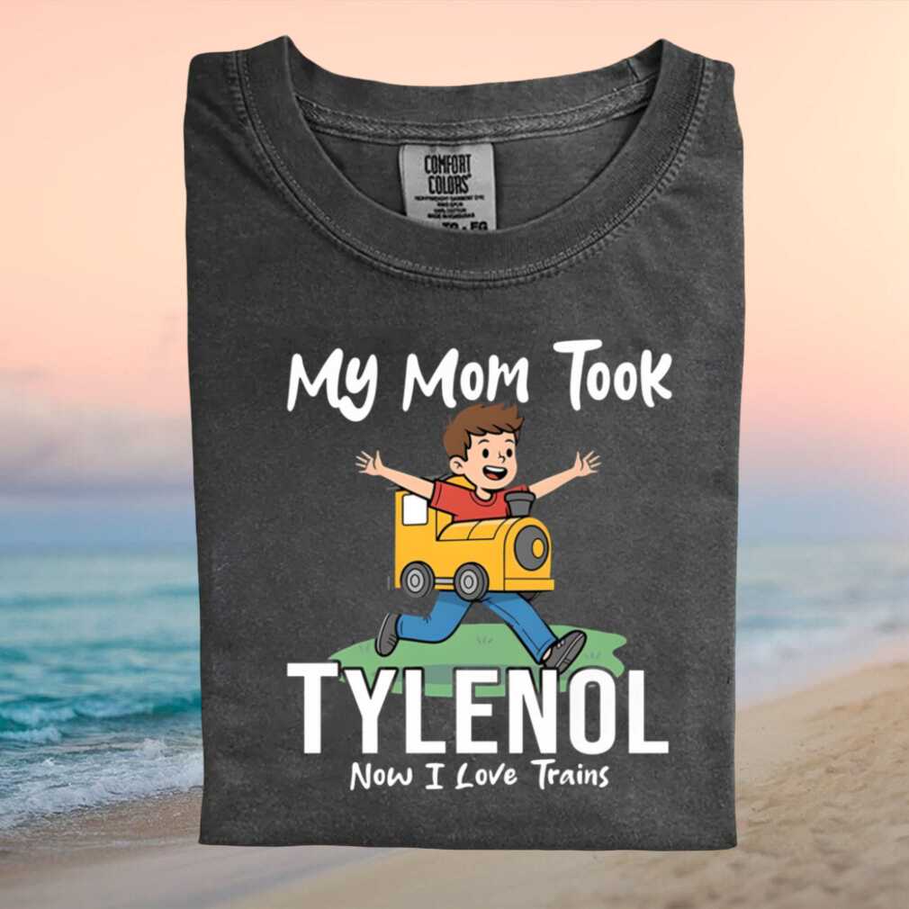 Funny Tylenol Train Humor Graphic T Shirt - Limotees LLC