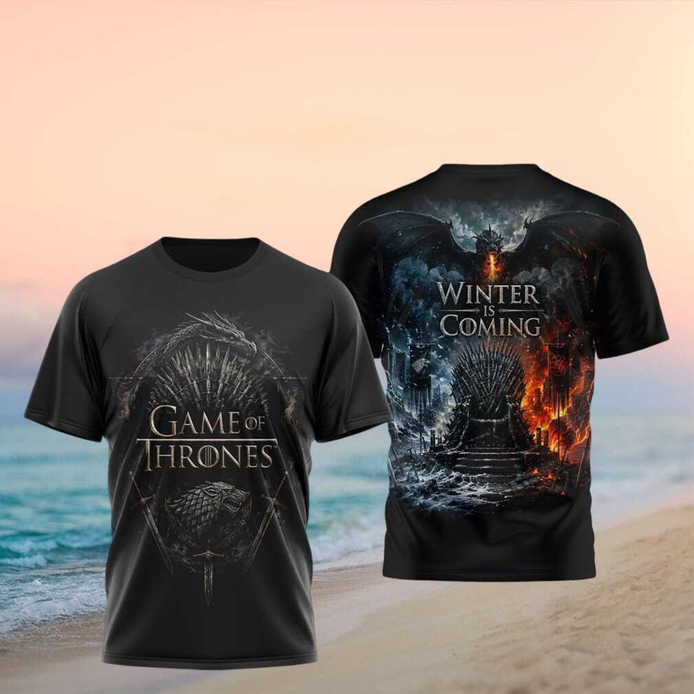 Game of Thrones Iron Throne Winter Is Coming Shirt - Limotees LLC