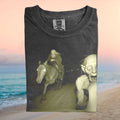 Gandalf Riding Horse With Gollum Funny Lord Of The Rings T Shirt - Limotees LLC