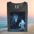 Gandalf Running From Dragon Funny Lord Of The Rings Meme T Shirt - Limotees LLC