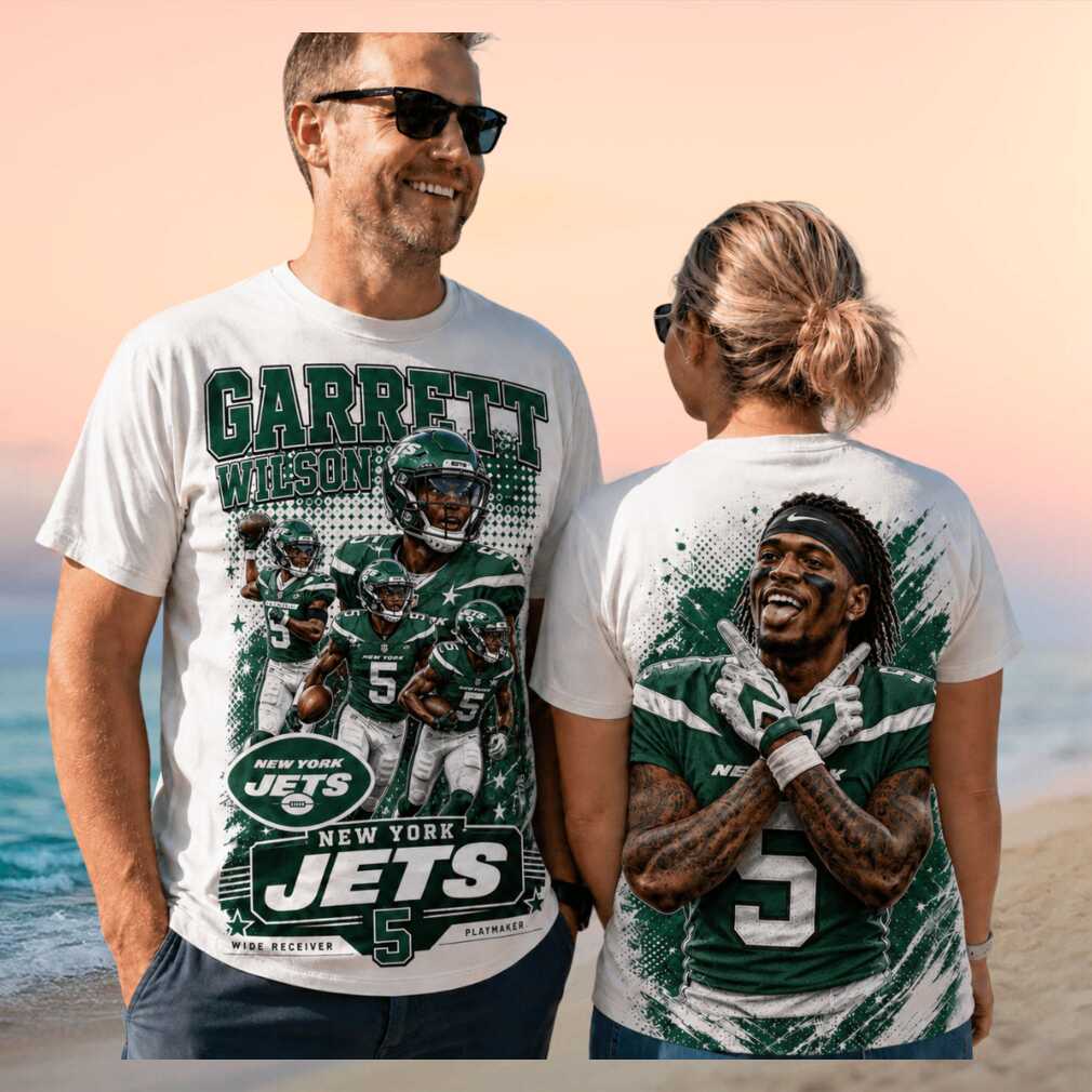 Garrett Wilson New York Jets Retro 5 Playmaker Wide Receiver Fan Gift Men Women Shirt