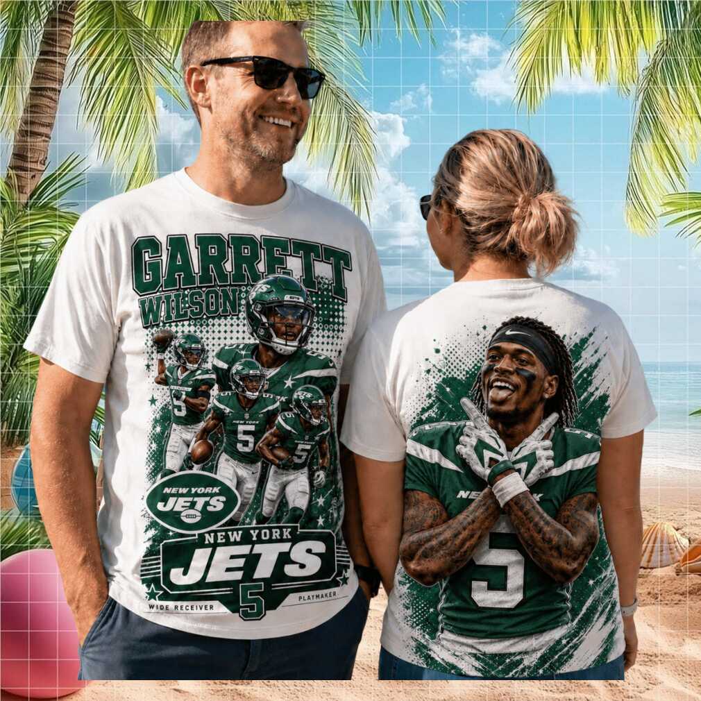 Garrett Wilson New York Jets Retro 5 Playmaker Wide Receiver Fan Gift Men Women Shirt