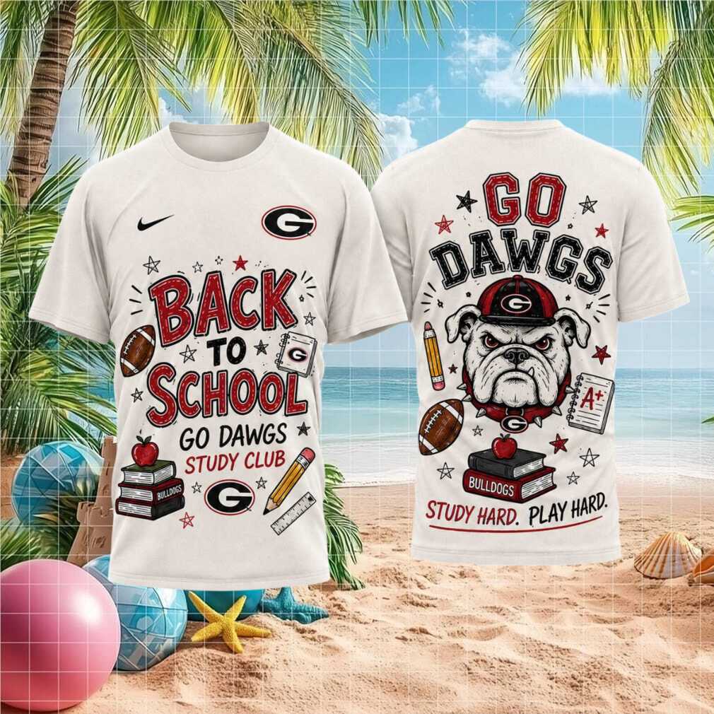 Georgia Bulldogs Football Go Dawgs Back To School Shirt