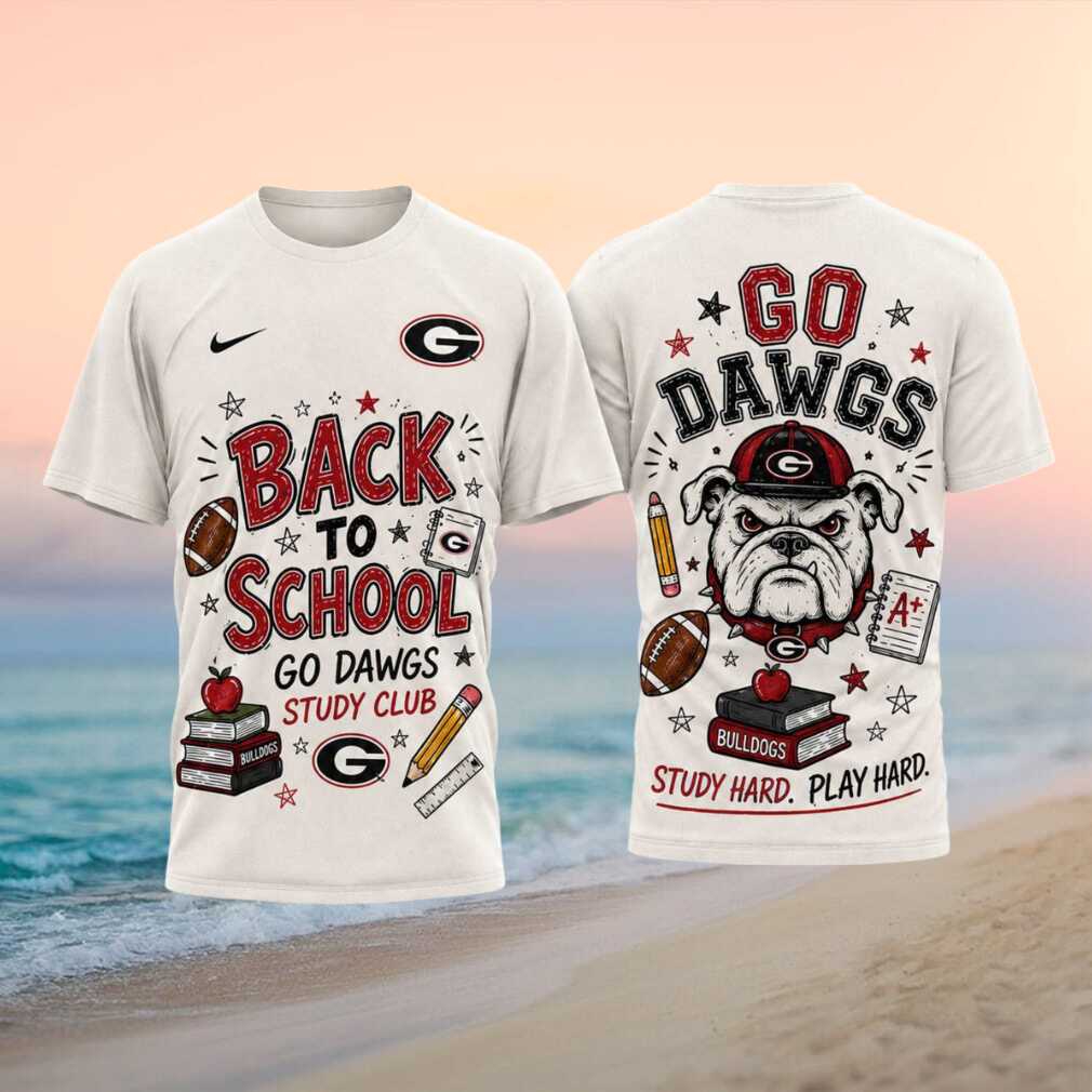 Georgia Bulldogs Football Go Dawgs Back To School Shirt