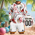 Germany National Football Team Euro 2026 Marble Pattern Fan Kit Men Shirt - Limotees LLC