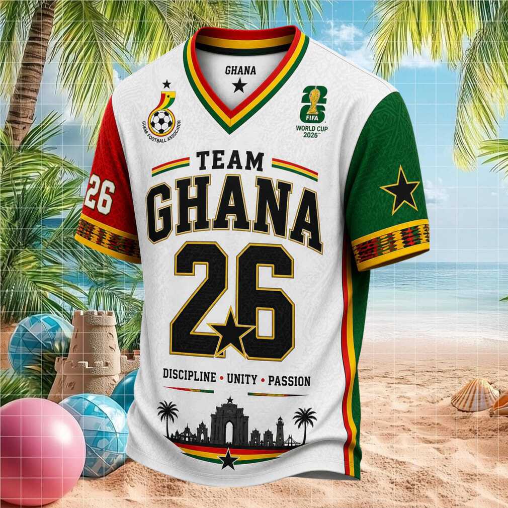 Ghana Soccer Fan Shirt 2026 World Cup Graphic Shirt - Limotees LLC