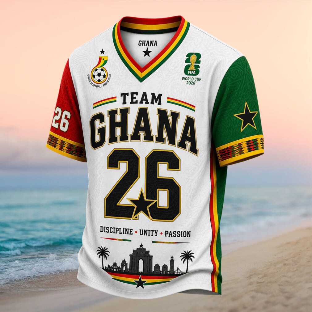 Ghana Soccer Fan Shirt 2026 World Cup Graphic Shirt - Limotees LLC