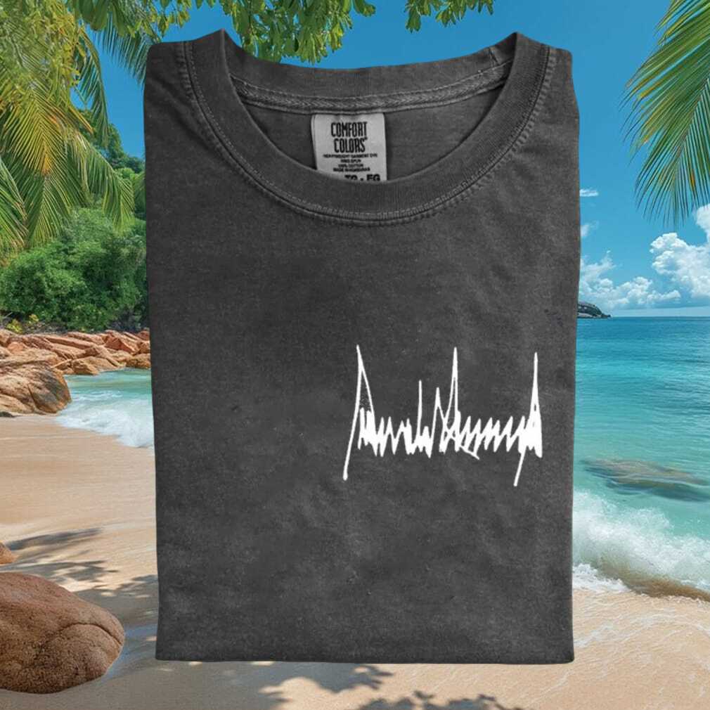 Ghost Face Minimalist Signature Art Horror Graphic T Shirt - Limotees LLC