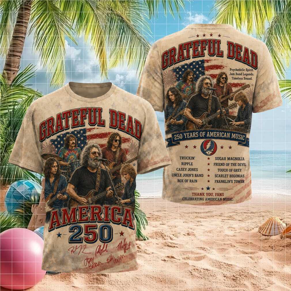 Grateful Dead Band America 250 Vintage Rock Shirt - Limotees LLC