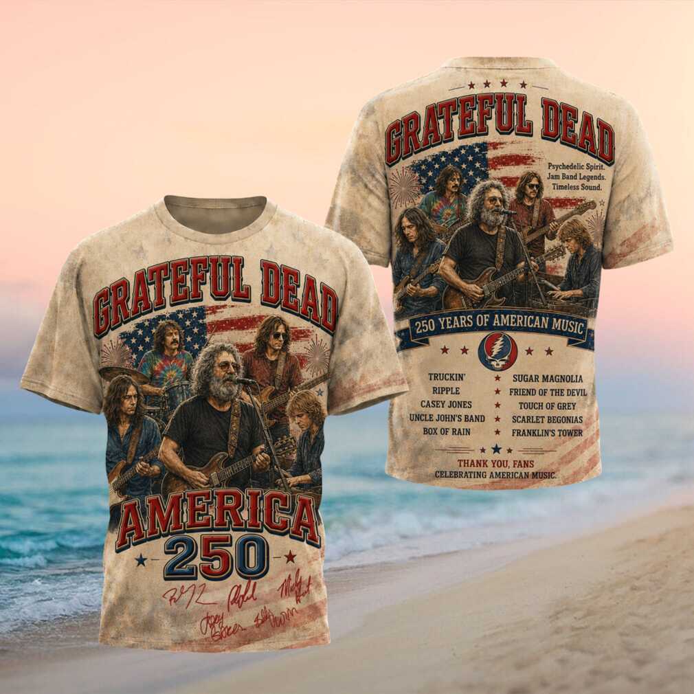 Grateful Dead Band America 250 Vintage Rock Shirt - Limotees LLC