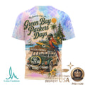 Green Bay Packers Beach Parrot Tropical Summer T Shirt - Limotees LLC