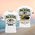 Green Bay Packers Football Helmet Stadium America Team Shirt