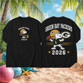 Green Bay Packers Football Snoopy 2026 Shirt