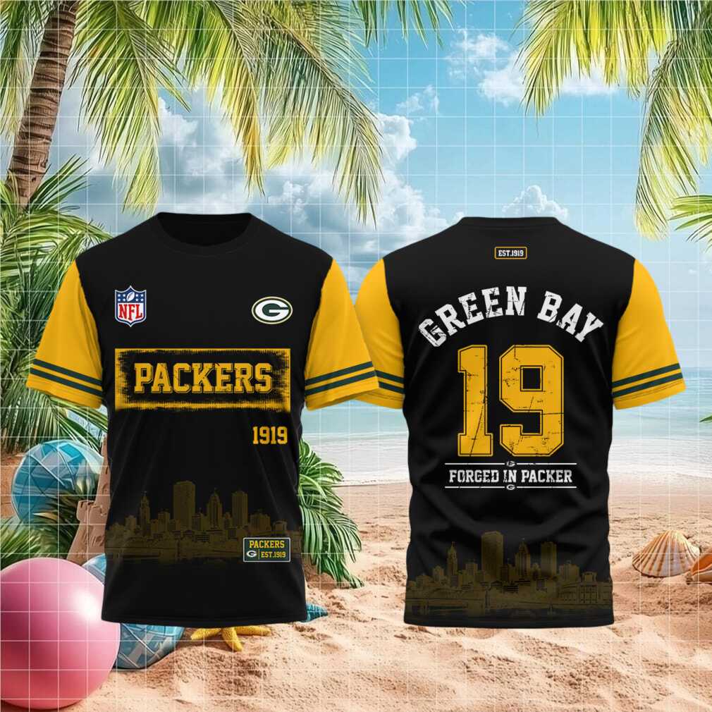 Green Bay Packers Football Team Established 1919 Retro Men Fans Shirt - Limotees LLC