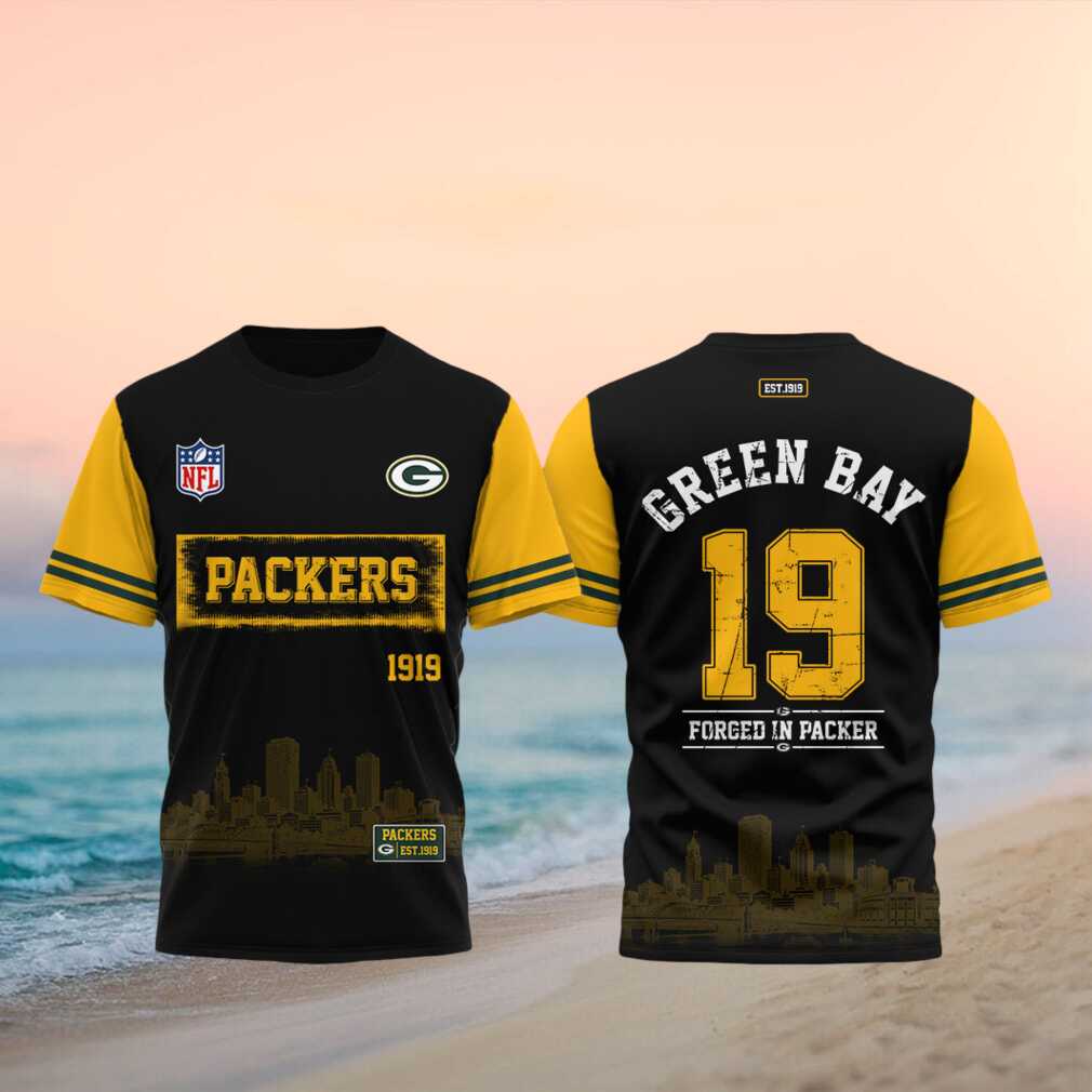 Green Bay Packers Football Team Established 1919 Retro Men Fans Shirt - Limotees LLC