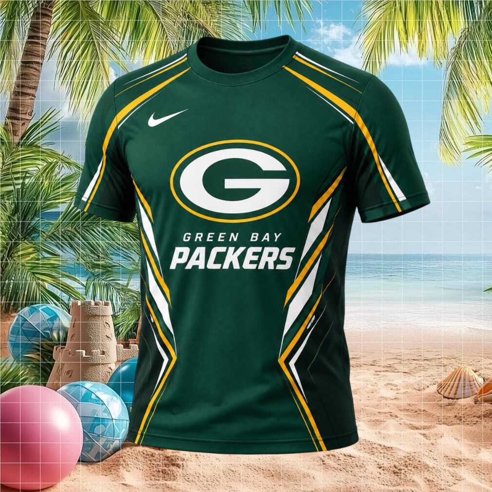 Green Bay Packers Football Team Logo Athletic Shirt