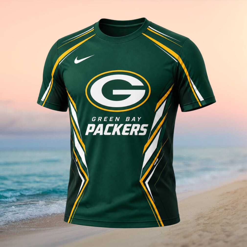 Green Bay Packers Football Team Logo Athletic Shirt