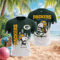 Green Bay Packers Snoopy Football Shirt