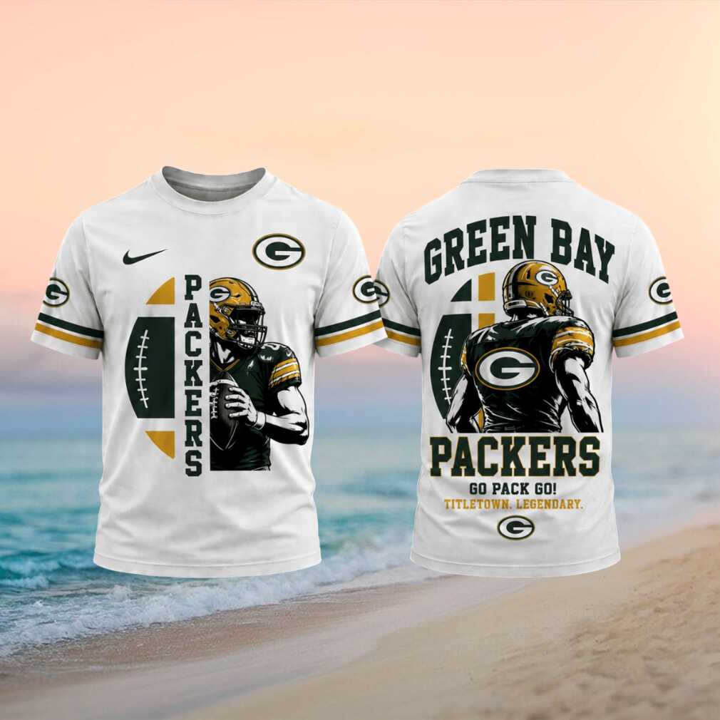 Green Bay Packers Titletown Legendary Go Pack Go Football Shirt - Limotees LLC