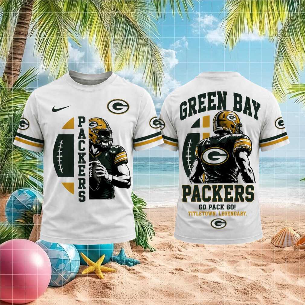 Green Bay Packers Titletown Legendary Go Pack Go Football Shirt - Limotees LLC