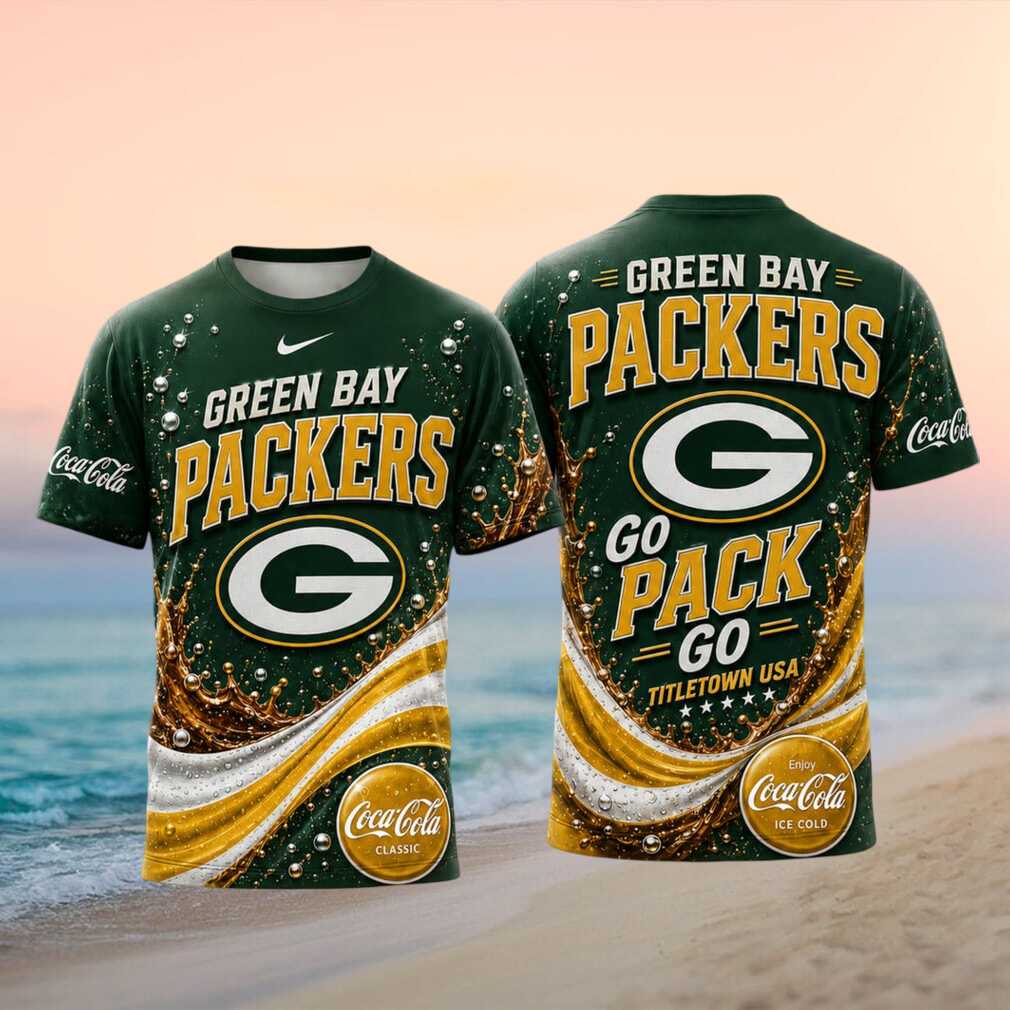 Green Bay Packers Titletown USA Soda Splash Shirt