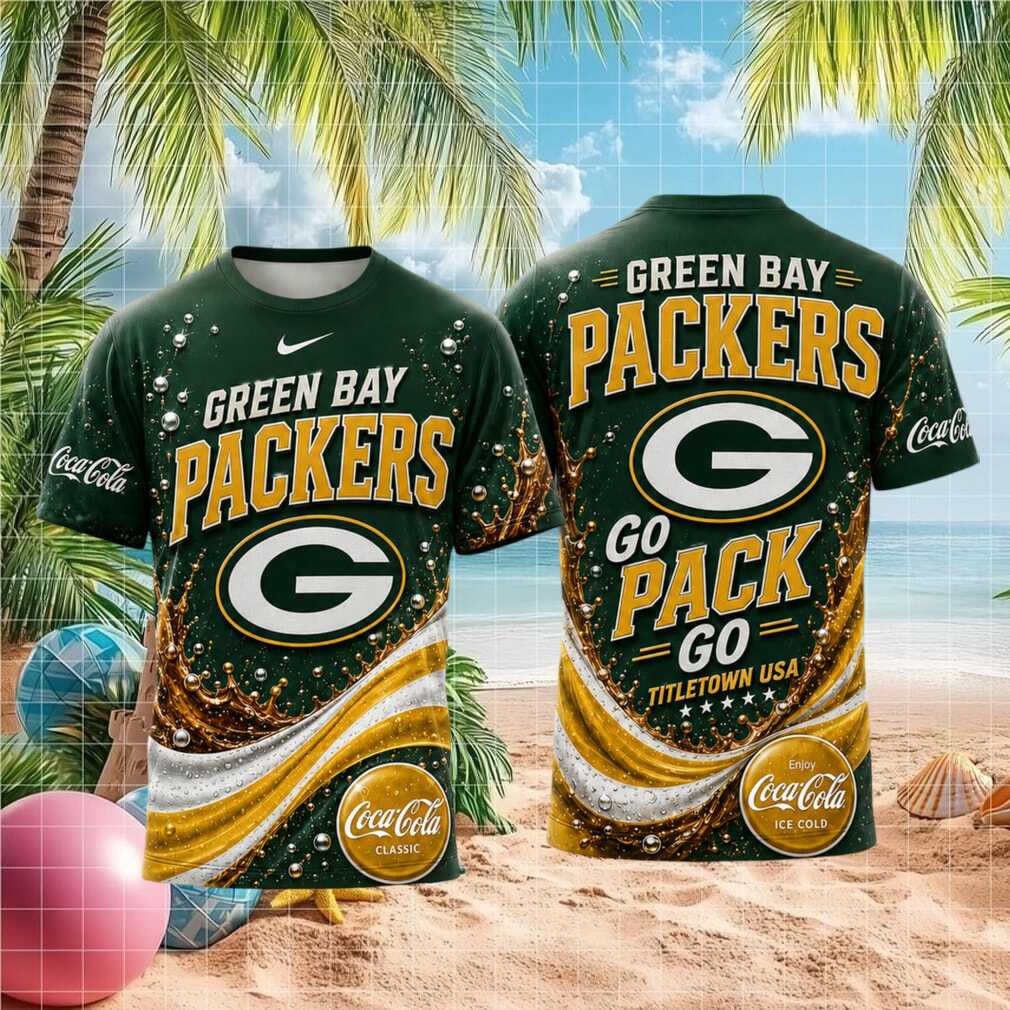Green Bay Packers Titletown USA Soda Splash Shirt