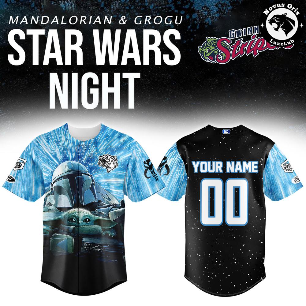 Gwinnett Stripers x Star Wars Night 2026 Limited Edition Baseball Jersey