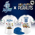 Hartford Yard Goats x Peanuts Night 2026 Limited Baseball Jersey