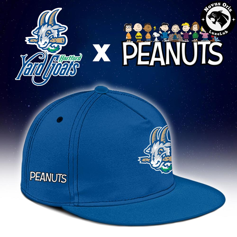 Hartford Yard Goats x Peanuts Night 2026 Limited Baseball Jersey