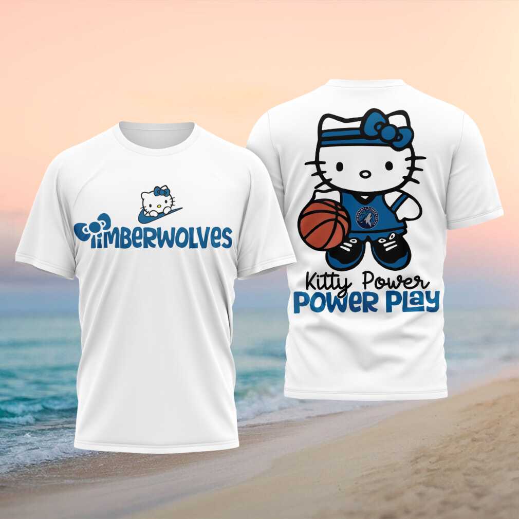 Hello Kitty Minnesota Timberwolves Power Play Event 2026 Shirt