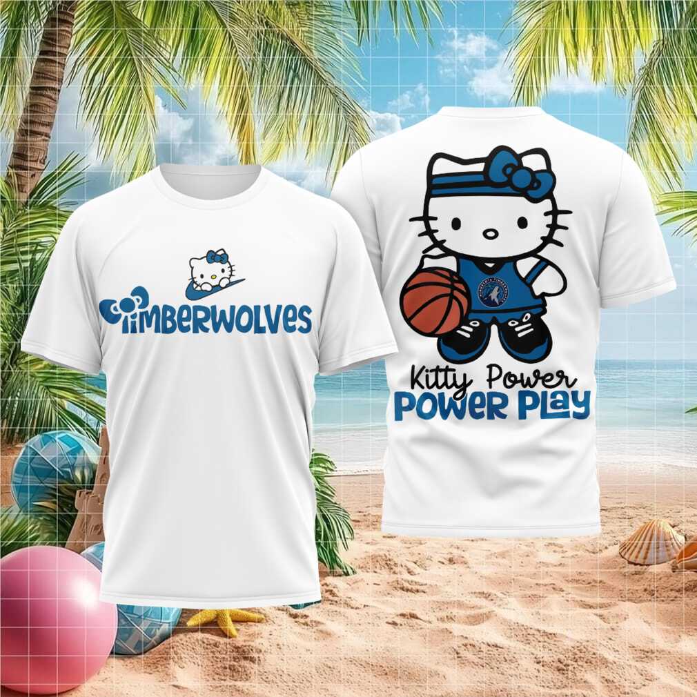 Hello Kitty Minnesota Timberwolves Power Play Event 2026 Shirt