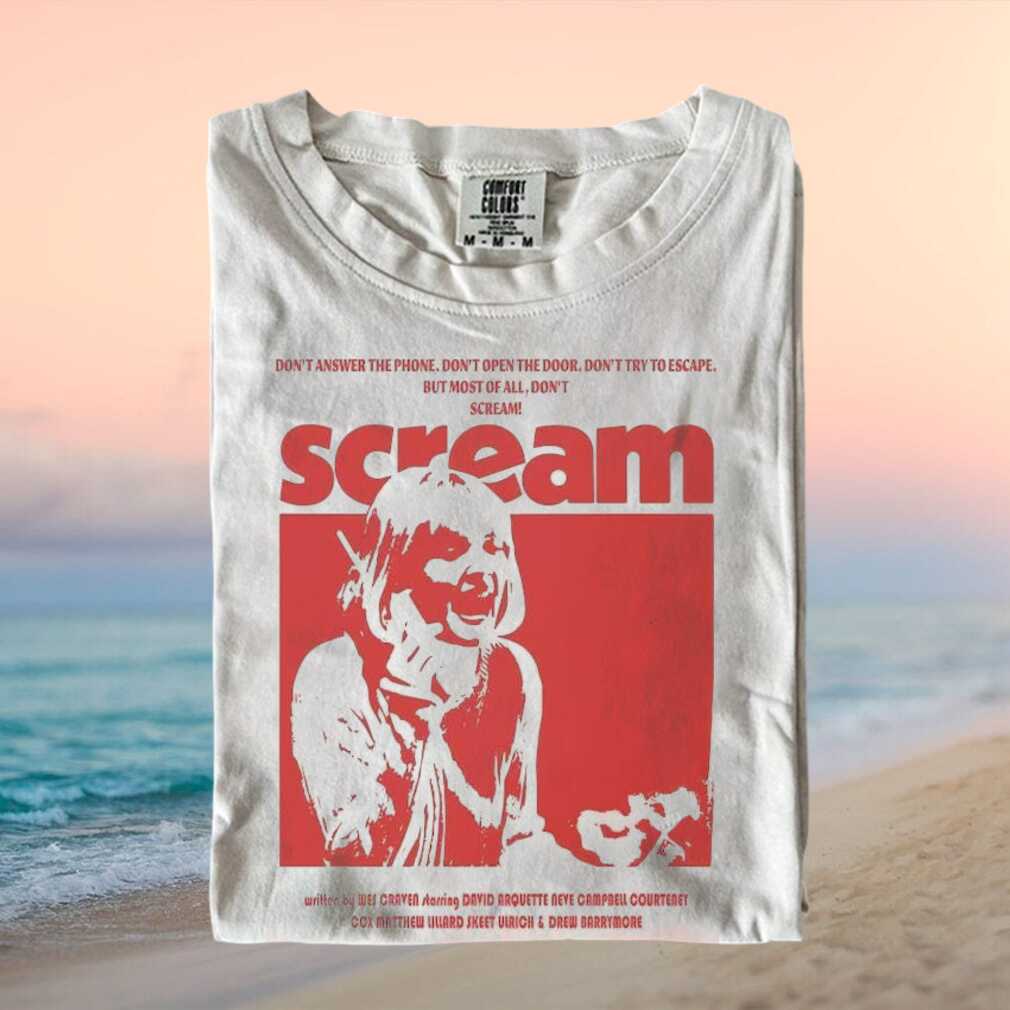 Horror Movie Scream Retro Vintage Style Graphic T Shirt - Limotees LLC