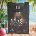 Horror Movie Villains Iconic Slasher Icons Poker Night Game T Shirt - Limotees LLC