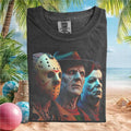 Horror Movie Villains Jason Freddy Michael Myers Slasher T Shirt - Limotees LLC