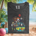 Horror Movie Villains Mystery Machine Scooby Doo Mashup T Shirt - Limotees LLC