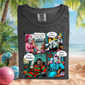 Horror Movie Villains Phone Call Meme Very Demure Graphic T Shirt - Limotees LLC