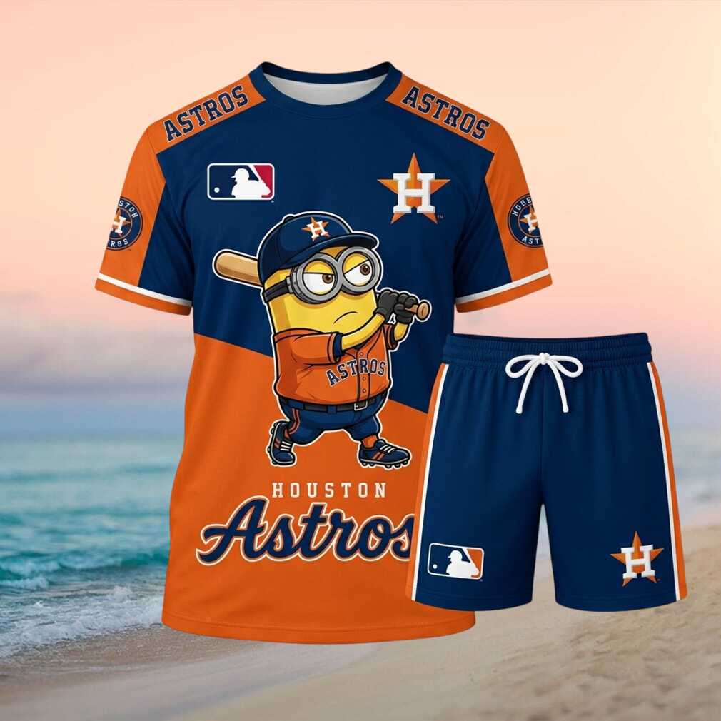 Houston Astros Minion Batter Baseball Fan Shirt Shirt