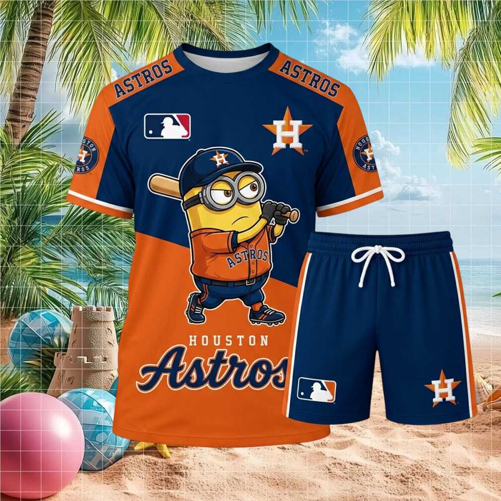 Houston Astros Minion Batter Baseball Fan Shirt Shirt