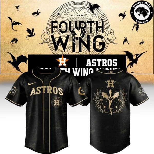 Houston Astros x Fourth Wing Night 2026 New Limited Edition Baseball Jersey