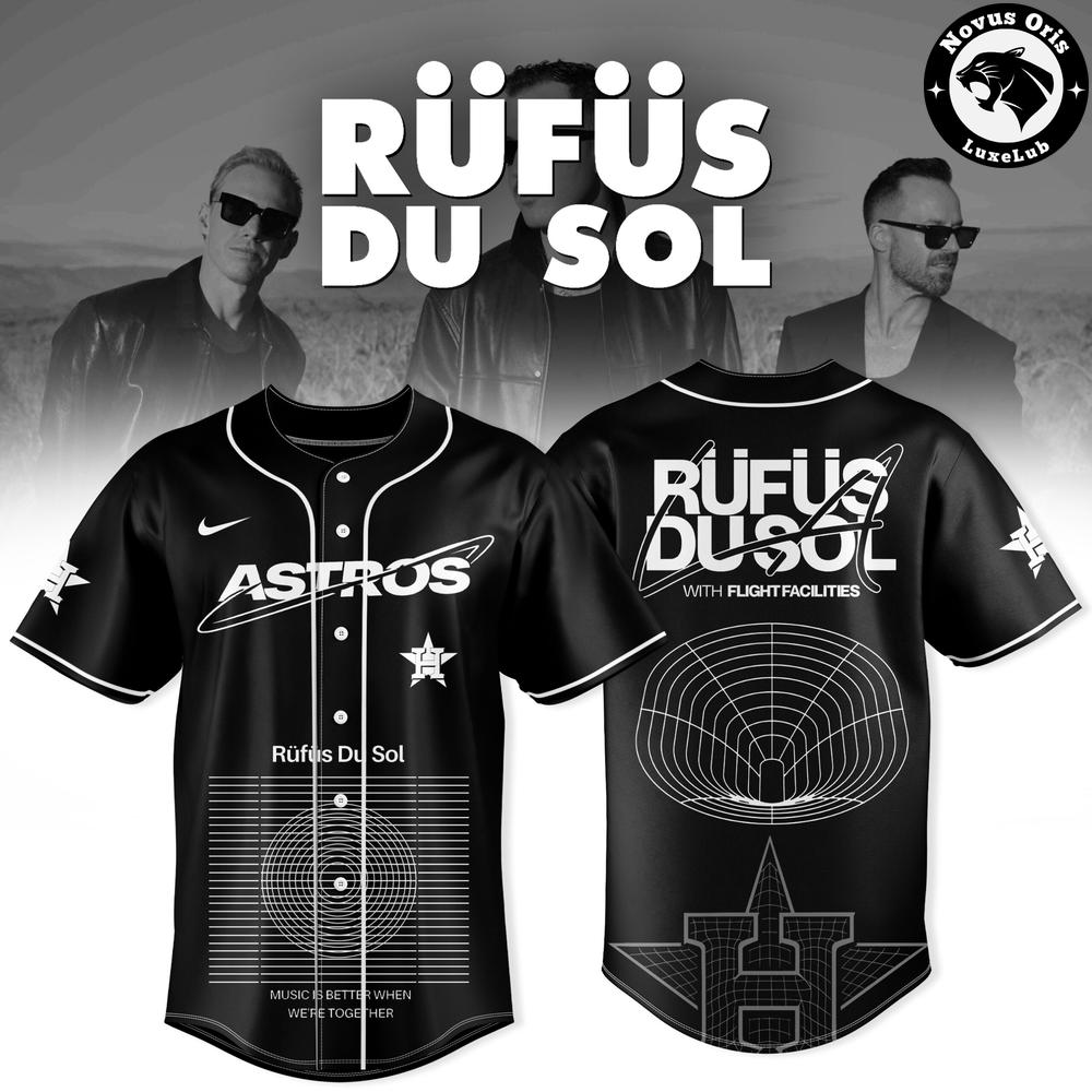 Houston Astros x Rüfüs Du Sol Tour 2026 Baseball Jersey