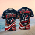 Houston Texans Coca Cola Splash Football Shirt