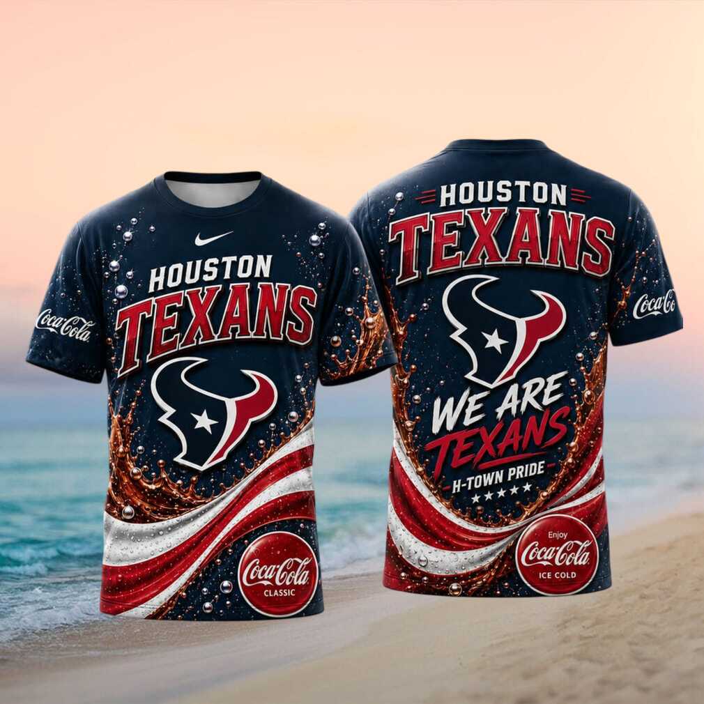 Houston Texans Coca Cola Splash Football Shirt