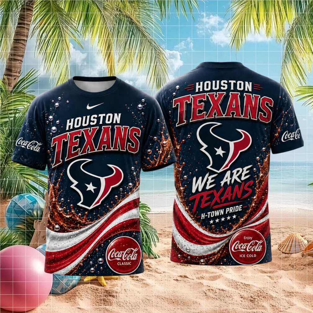 Houston Texans Coca Cola Splash Football Shirt