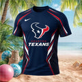 Houston Texans Football Graphic Print Sport Shirt