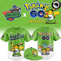 Hub City Spartanburgers Pokemon GO Night Limited Edition Baseball Jersey