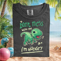 Hungry Baby Dinosaur Don't Mess With Me Cute Graphic T Shirt - Limotees LLC